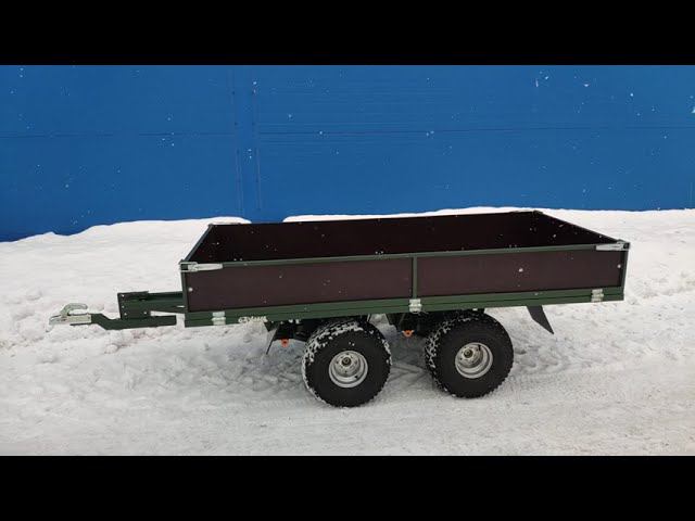 Прицеп для квадроцикла "ВАНЁК-4-2500" смотреть онлайн