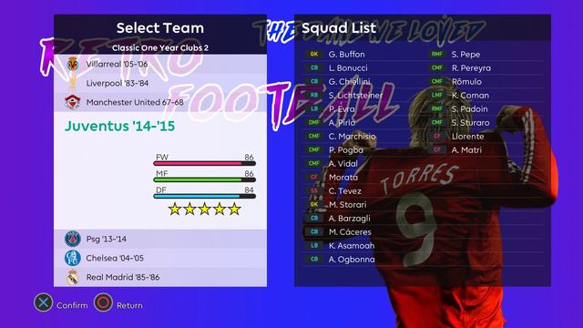 BEST Classic Patch - PES 2021 - Retro Football