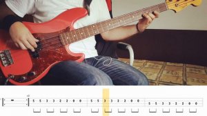 James Brown - I Got You (I Feel Good) (Bass Cover) TABS