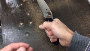 Spyderco Manix-2 XL, blade CPM S30V