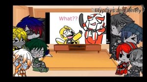~Transformers react to videos~