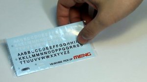 Meng PICK UP with equipment обзор модели масштаб 1/35 Meng