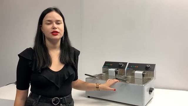 Фритюрница Hurakan HKN-FT66N смотреть онлайн