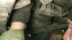 Замена масла через щуп и проверка сливной пробки.