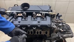 Двигатель Peugeot 4HU P22DTE для Boxer 250 2006 после