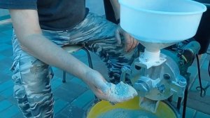 Мельница Akita и  комбикорм на зиму.