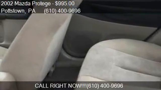 2002 Mazda Protege DX 4dr Sedan for sale in Pottstown PA 19