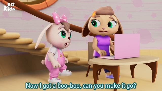 Boo Boo Song  Babys Hurt! Eli Kids Songs  Nursery Rhymes