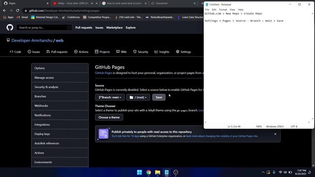 How To Upload Website On Github Pages 2021 2022 Full Video Hd смотреть онлайн