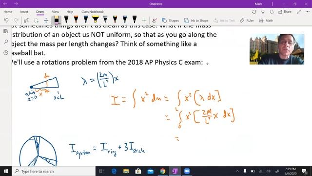 Moment of Inertia - Sticks with NON uniform density смотреть онлайн