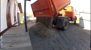 Доставка ПЕСКА И ЩЕБНЯ для террасы Цена