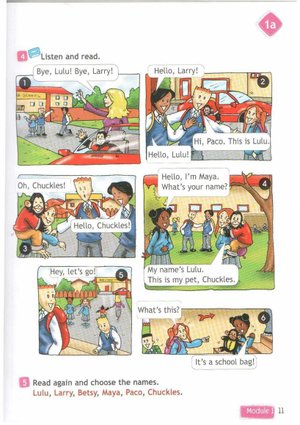 Учебник Спотлайт Быкова 3 класс стр. 11.