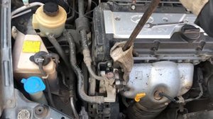 Как поменять ремень Гура и генератора Hyundai Accent