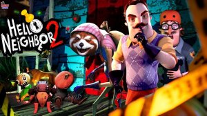 ФИНАЛ! ЧТО СЛУЧИЛОСЬ С ДЕТЬМИ В ПРИВЕТ СОСЕД 2? РОККИ ИГРАЕТ В HELLO NEIGHBOUR 2 PRE-ALPHA 1.5!