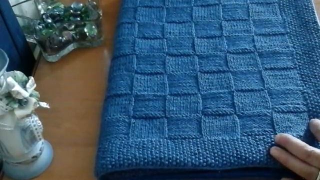 112. Детский плед "Васильковое поле". / Children's plaid "Cornflower field" смотреть онлайн