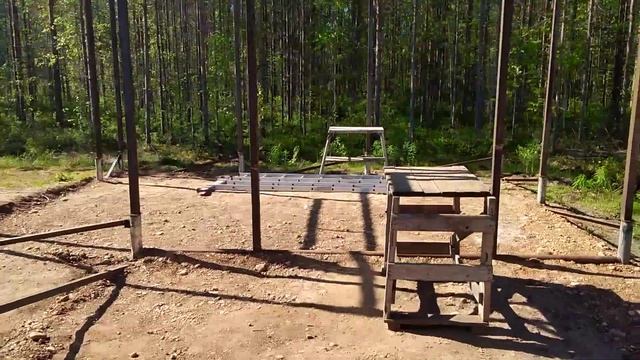 Каркасный металлический гараж с мастерской смотреть онлайн