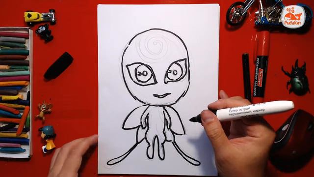 Как нарисовать Квами / MIRACULOUS LADYBUG смотреть онлайн
