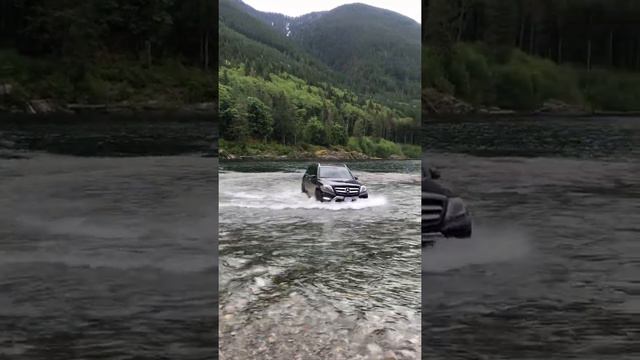 Mercedes glk250 river crossing смотреть онлайн