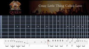 Learn to Play Queen's 'Crazy Little Thing Called Love' on Guitar with This Tab!