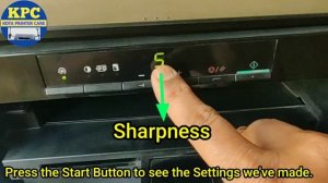 Canon MF3010 Sharpness Setting | Canon MF 3010 Copy Settings |
