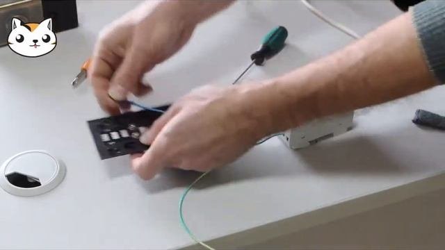 Подключение видеодомофона Ring к внешнему источнику питания.