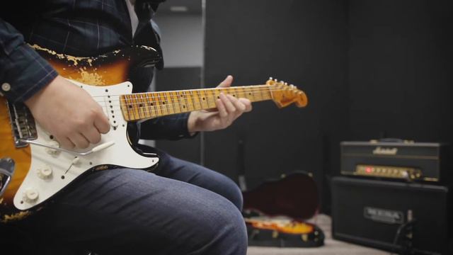 Marshall JTM45 and Fender 56 Stratocaster CS смотреть онлайн
