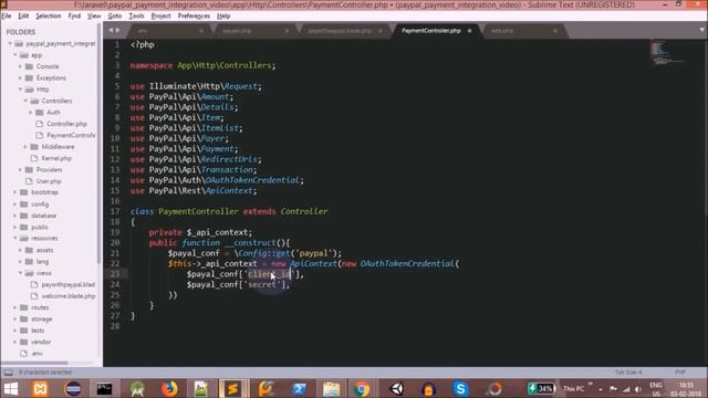 How to integrate PayPal payment gateway in your Laravel applications.