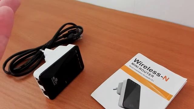 Компактный Wi-Fi роутер - репитер Wireless-N