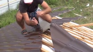 как правильно и быстро резать металлочерепицу