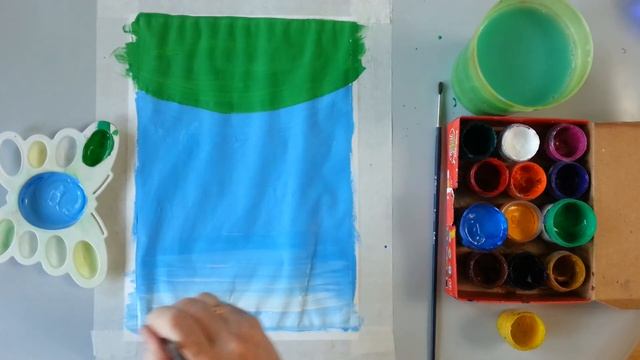 Как ватными палочками нарисовать одуванчики смотреть онлайн