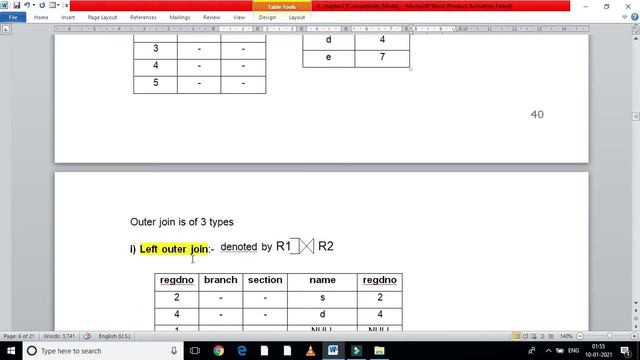 Cartesian Product,Join, Division operation in Relational Algebra смотреть онлайн
