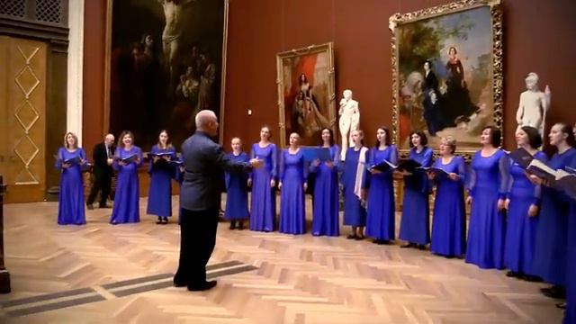 Санкт-Петербург, Русский музей, женский хор Апрель смотреть онлайн