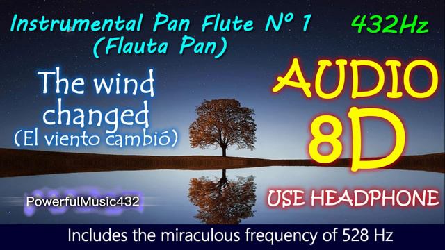 🎵 Pan Flute - Instrumental No. 01 🎧 AUDIO 8D 432Hz + 528Hz смотреть онлайн