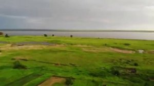 Село Усть-Алеус с птичьего полета