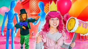 Candy Princess from the Digital Circus true story! Princess Loolilalu x Oompa Loompa in real life!