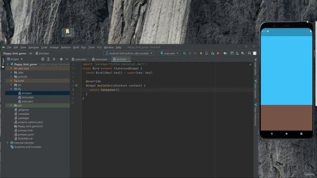 Learn Flutter Game Development Flappy Bird | Part1