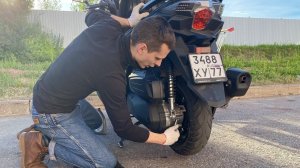 SYM CRUISYM СЛОМАЛСЯ. ВОЗВРАЩАЕМСЯ В МОСКВУ НОЧЬЮ. МОТОПУТЕШЕСТВИЕ ПОД УГРОЗОЙ.