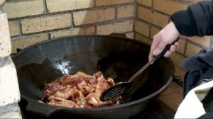 Капуста тушеная. Капуста тушеная с мясом. С мясом курицы и свининой. Простой рецепт.