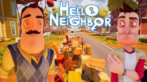 ШОУ ПРИВЕТ СОСЕД!МАШИНА ПРОТИВ БАШНИ ИЗ КОРОБОК!ИГРА HELLO NEIGHBOR ВОРУЕМ ВЕЩИ У СОСЕДА!ПРИКОЛЫ