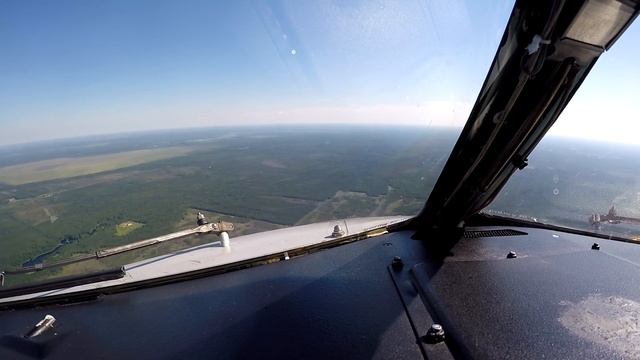 Визуальный заход и посадка в Архангельске смотреть онлайн