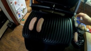 Хот - дог в Tefal Optigrill | Тефаль Оптигриль | Очень быстро и вкусно! |