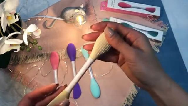 MZ510 Силиконовая кисть для умывания и нанесения маски 2 в 1 смотреть онлайн