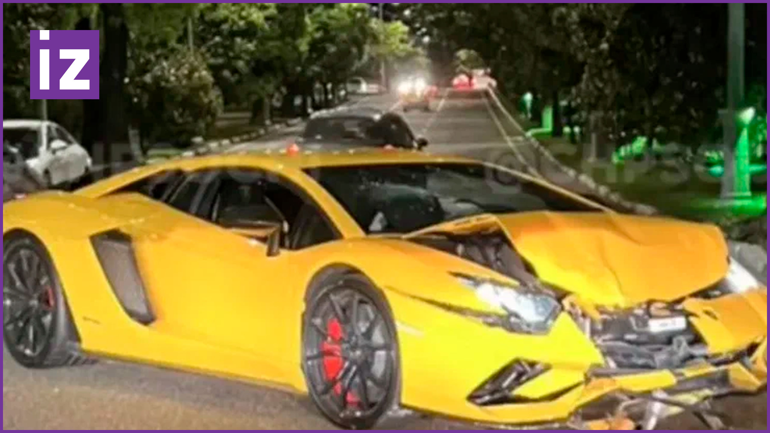 lamborghini aventador сочи авария