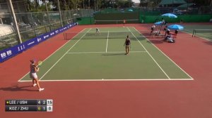 Pei-Chi Lee/Risa Ushijima v. Katarina Kozarov/Amy Zhu - W15 CHIANG RAI (match incomplete)