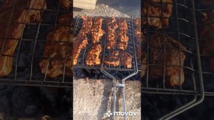 Сочный толстолоб на мангале... Готовим с душой!!