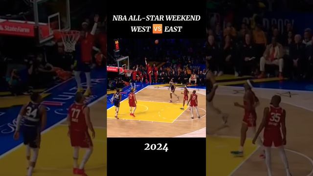 West 🆚 East NBA ALL-STAR WEEKEND 2024 #nba #nbahighligts