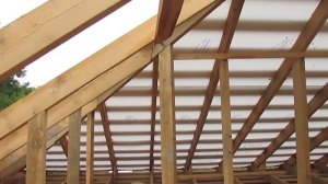 Нюансы вальмовой крыши - четырёхскатная крыша ( Часть 7) Краснодарский край Апшеронский район.mp4