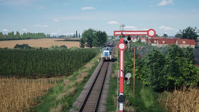 TSW3: Niddertalbahn: Bad Vilbel–Stockheim Semaphore Signals смотреть онлайн