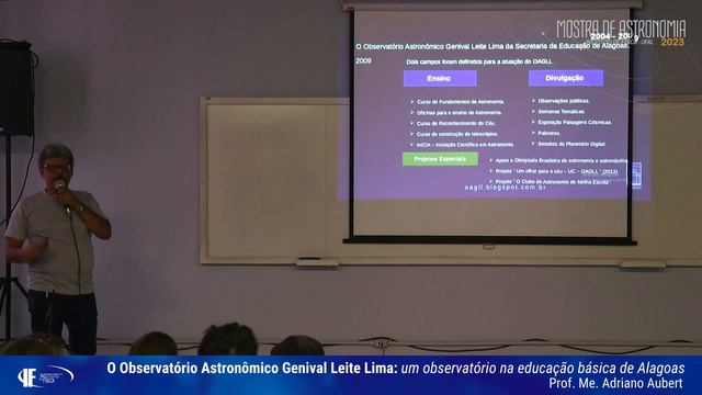 Observatório Astronômico Genival Leite Lima: um observatório na educação básica de Alagoas