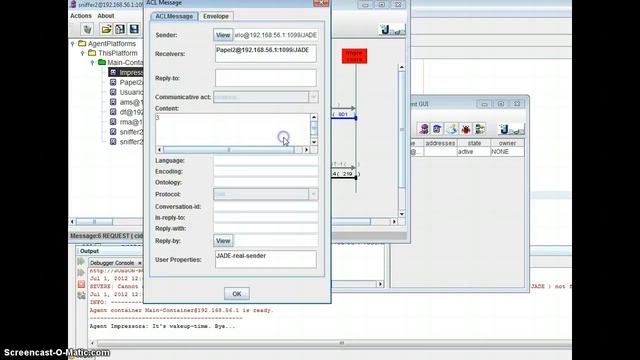 JADE Agent Exemplo смотреть онлайн